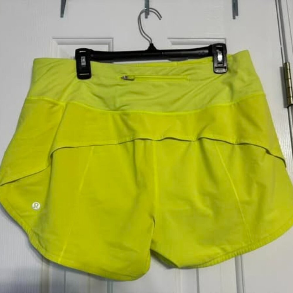 Lululemon Speed Up High-Rise Lined Short 4" Size 12